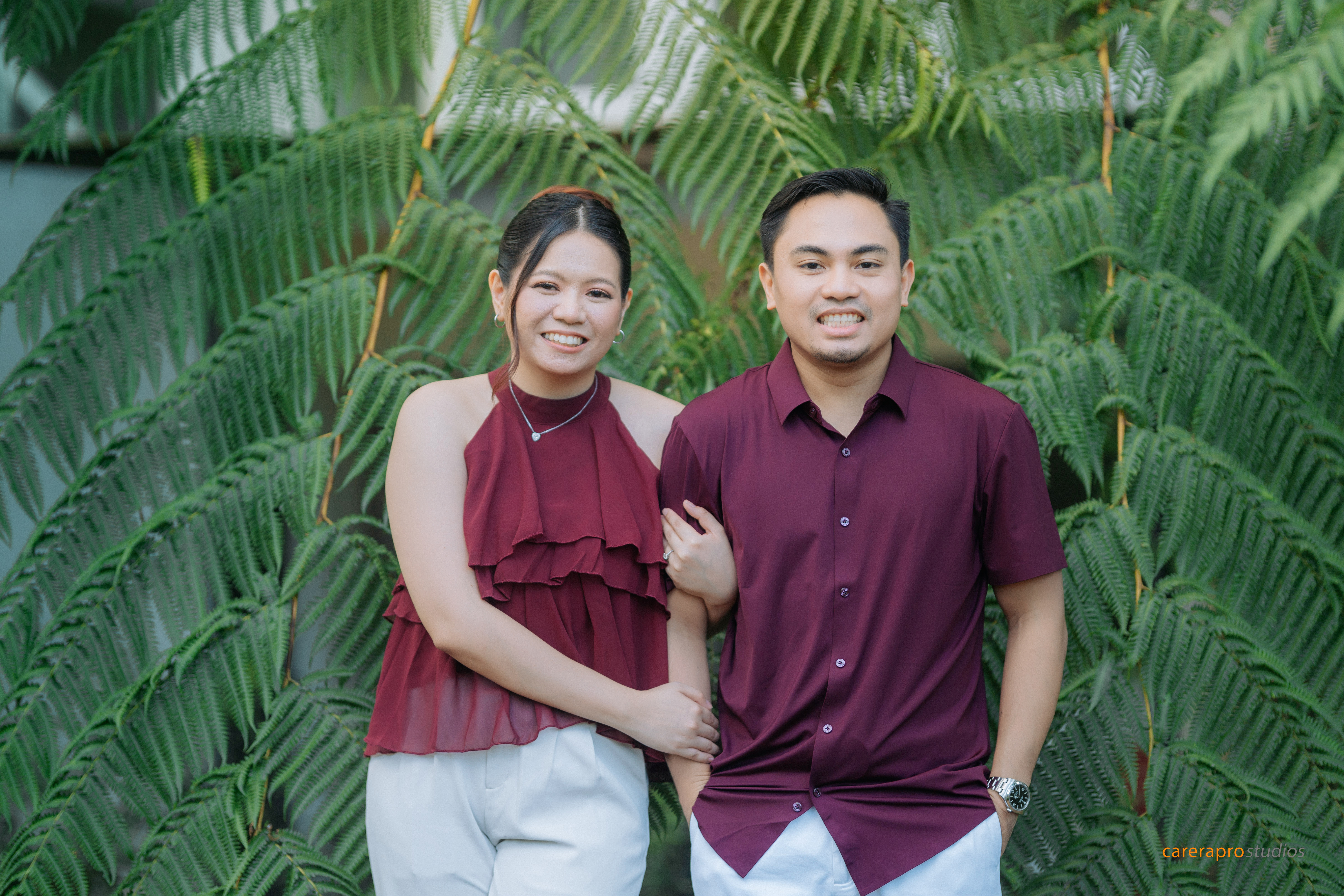 Steph and Ram portrait